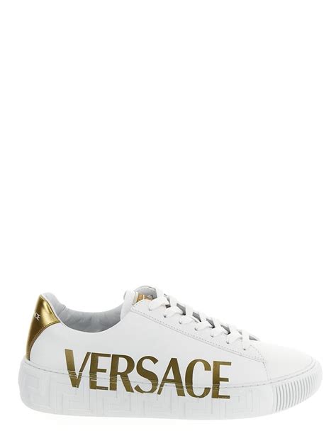 versace collection lace-up sneaker|Versace lace up sneakers.